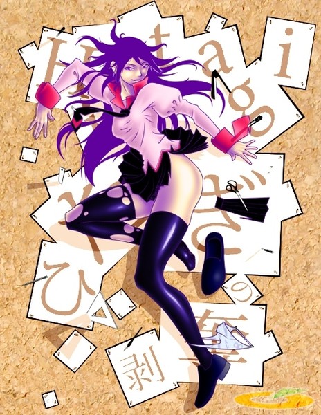 Hitagi Pinned Up