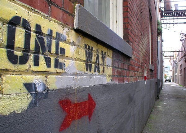 one way