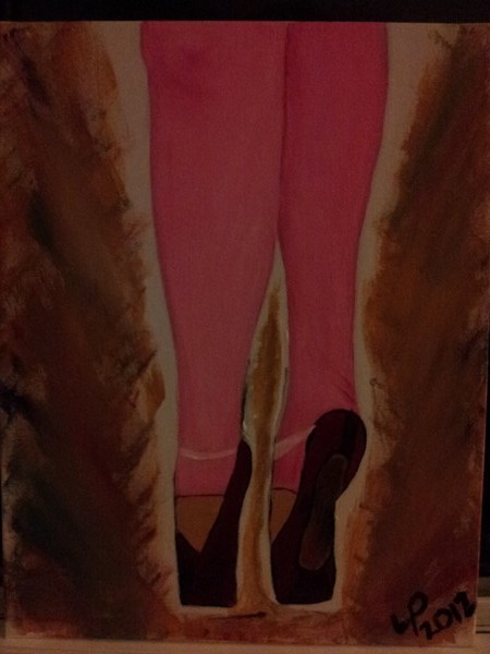 Ashlee en pointe