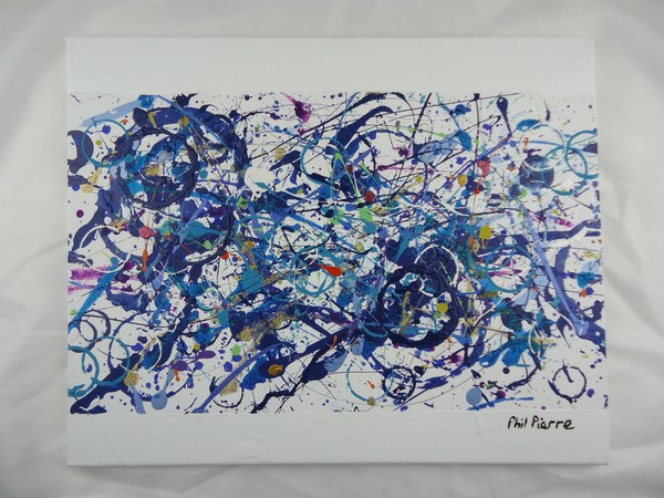 Blue Bubbles 017