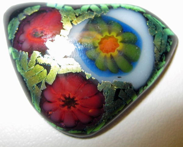 Fused Glass: Black Triangle
