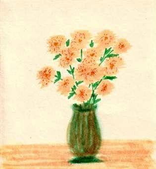 Yellow posies