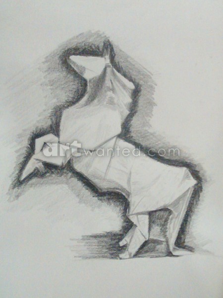 Paper horse
