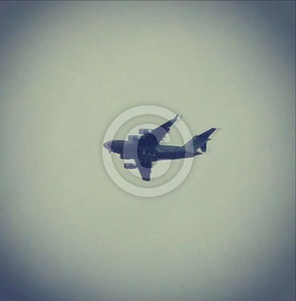 Military  plane C-10 transport plane