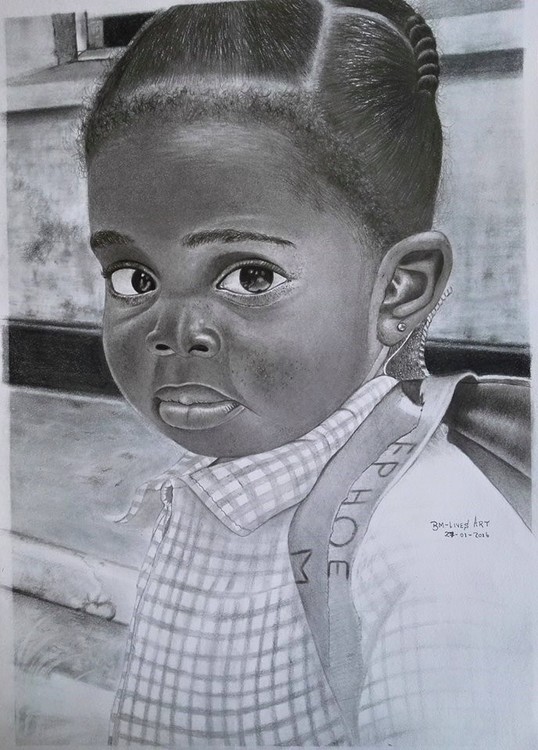The baby with a message