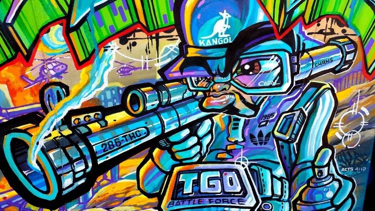 BBOY BATTLEFORCE closeup