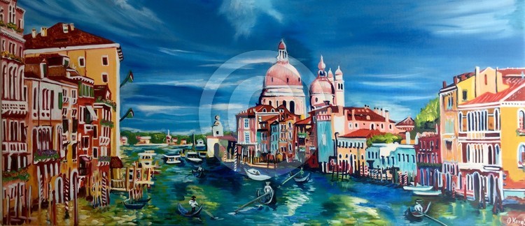 Venice. Grand canal.