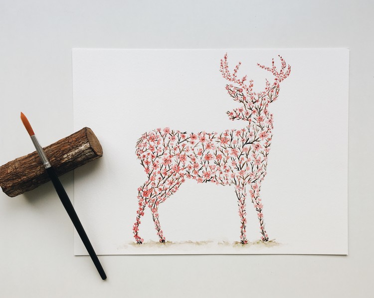 Deer Flower