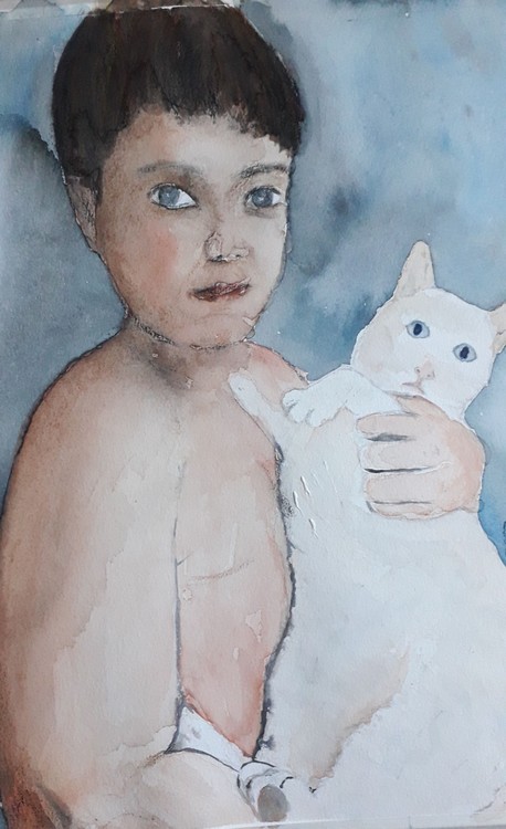 Gabriel and Simba