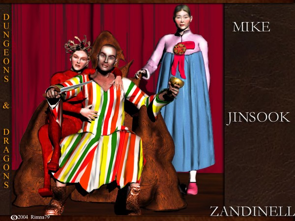mike, zandinell and jinsook