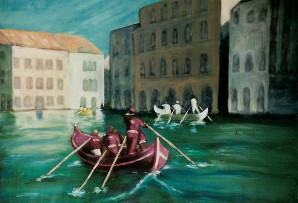 Venetian rowing race