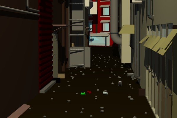 Kenyan City Alley 