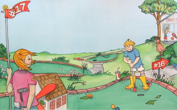 Mini Golfing