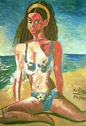 Girl on the beach
