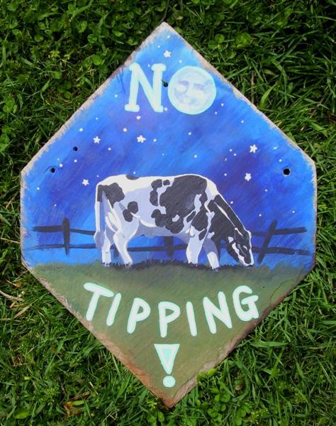 No Cow Tipping!