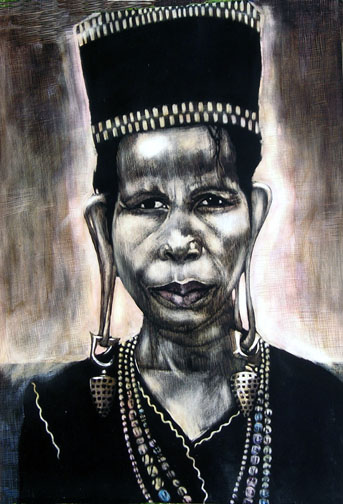 Burmese Hill Woman