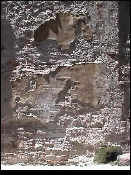 another section of old wall...