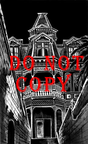 Victorian House1 NegativeB&W