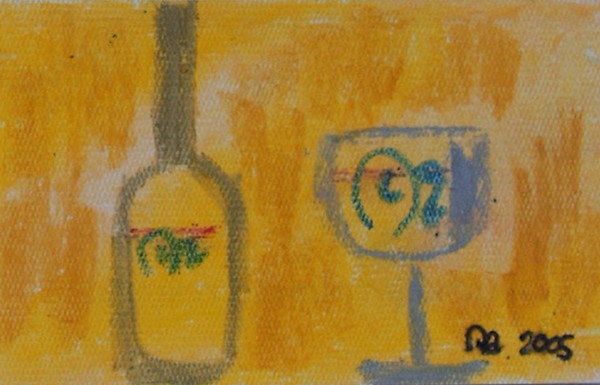 Blue Elephant Wine and Cup