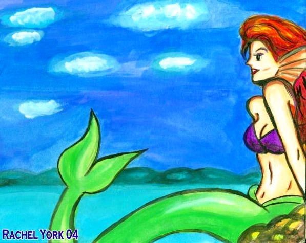 Watercolor Mermaid