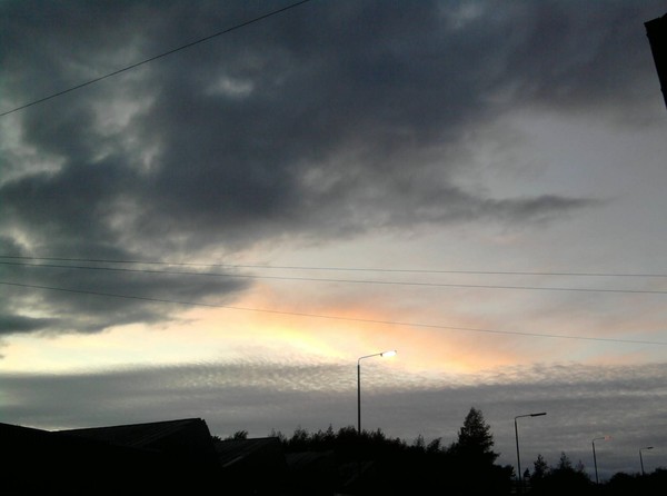 The sky tonight