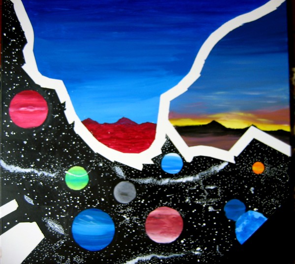ripped from space
