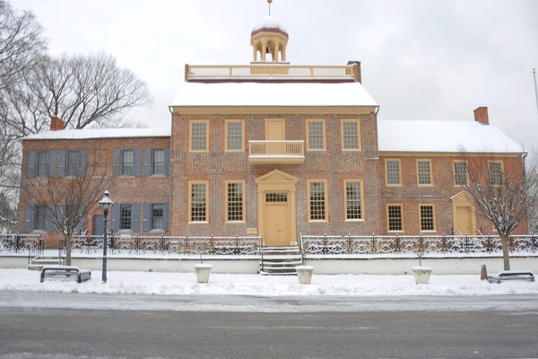 Snowy Courthouse
