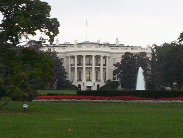 White House Light is on!!
