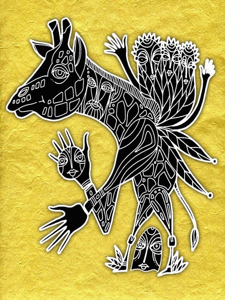 kid giraffe