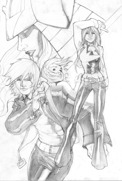 Longshot and Dazzler