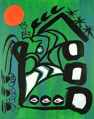 Outsider Art House Of Three