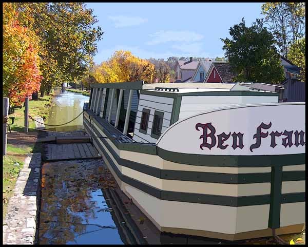Metamora Canal Boat