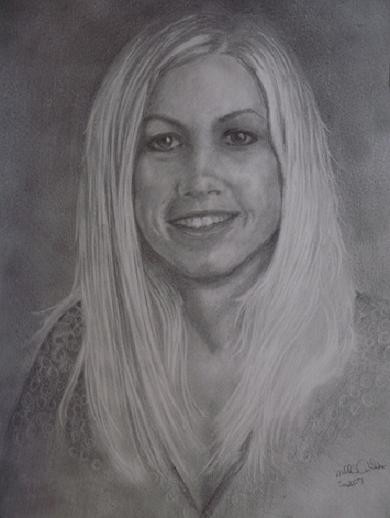 portrait in graphite