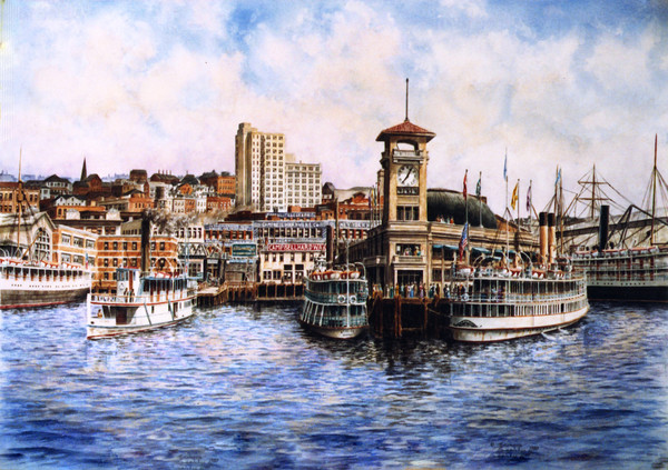 Seattle:The Coleman Docks ca.1915