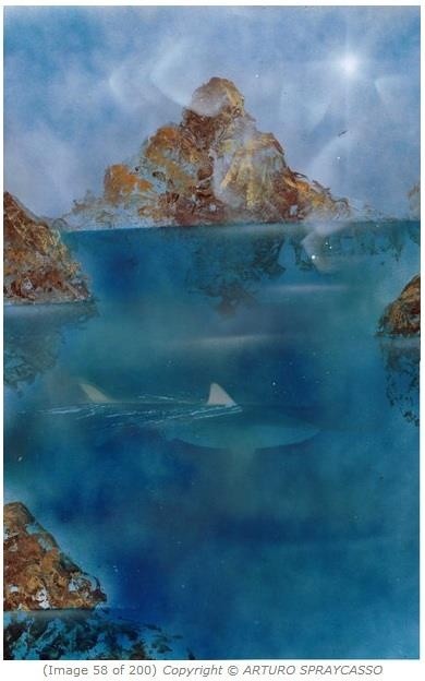 This was the firs spraypainting that introduced a living animal interacting with the surface and the