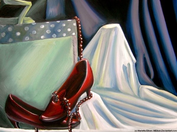 Fifties Shopping in Oils