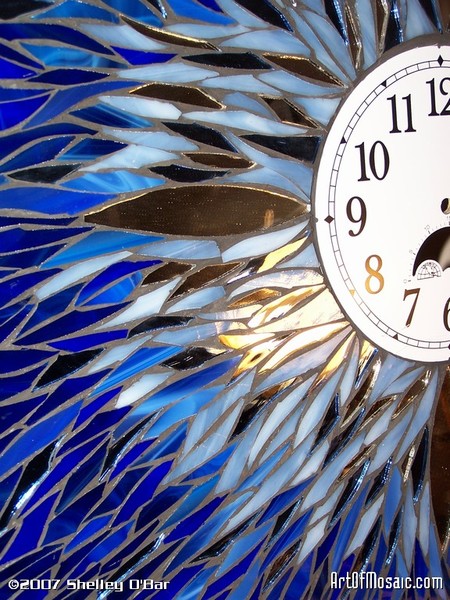 Clock Mosaic Detail