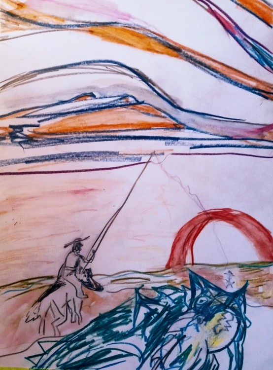 Don Quiote Fishing