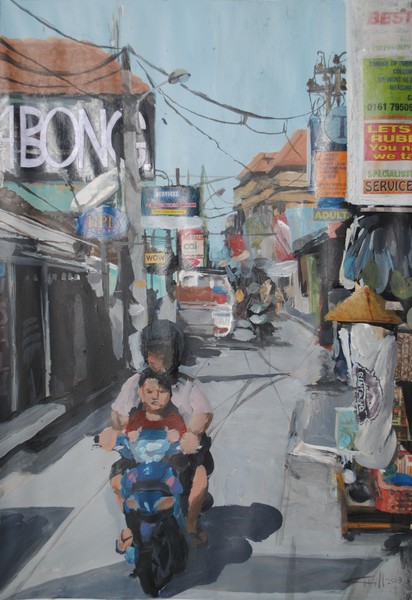 Alleyway in Bali