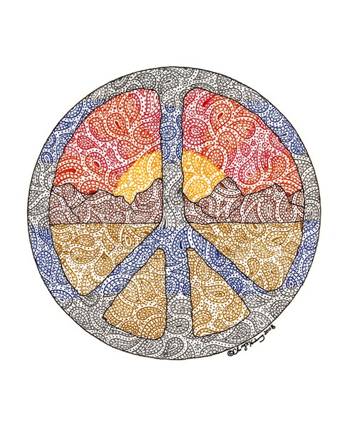 Peaceful Desert