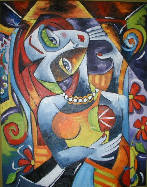 Girl In Orange Chair