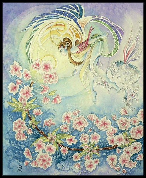 Cherry Blossom Faery II