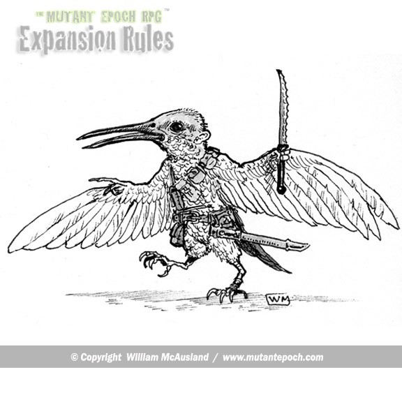 Bestial Human Hummingbird 
