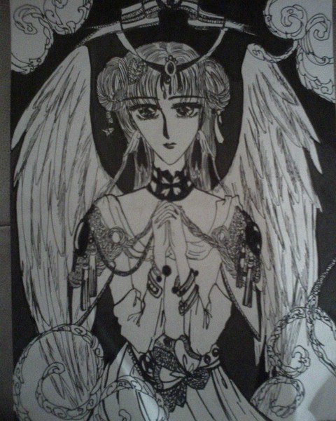 angel`s praying