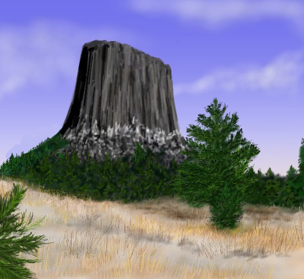 Devil's Tower Wyoming