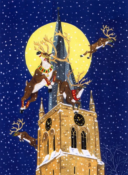 Reindeer Dance Over Chesterfield