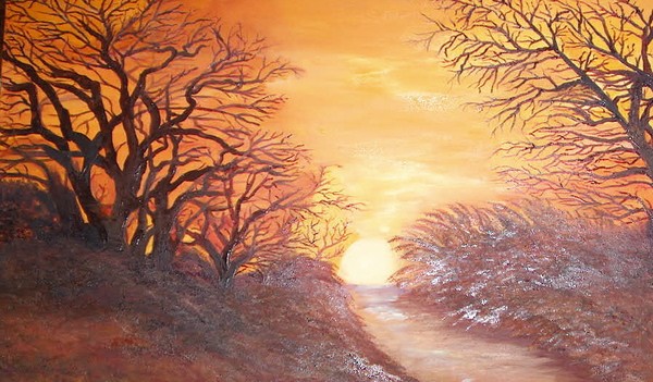 SUNSET IN AFRICA