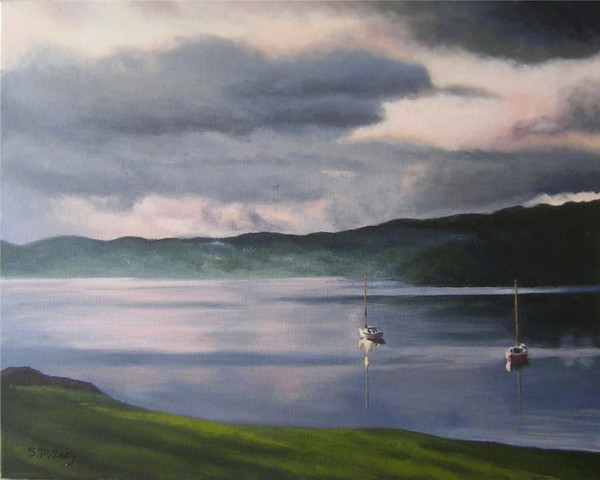 Lake Windermere at Sunset II