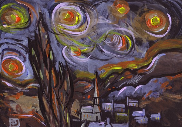 STARRY NIGHT MY VERSION