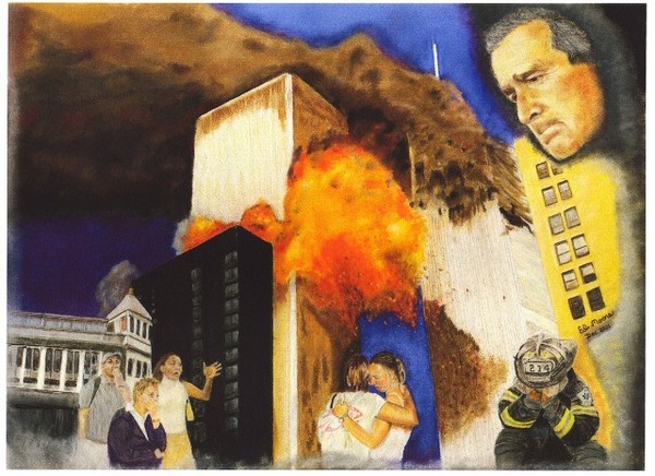 9/11  (Pastel)